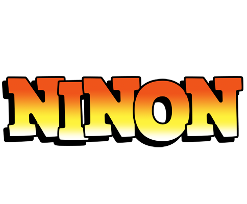 Ninon sunset logo