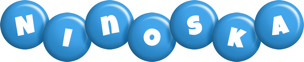 Ninoska candy-blue logo