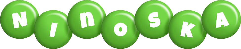 Ninoska candy-green logo