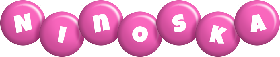 Ninoska candy-pink logo