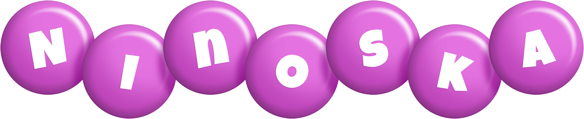 Ninoska candy-purple logo