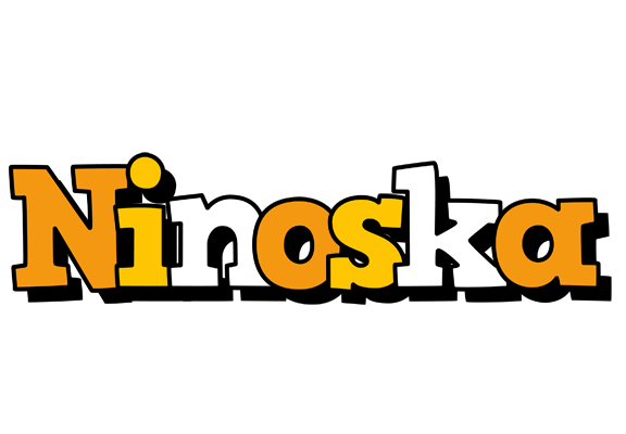 Ninoska cartoon logo