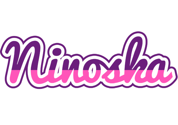 Ninoska cheerful logo