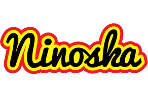 Ninoska flaming logo