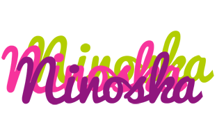 Ninoska flowers logo