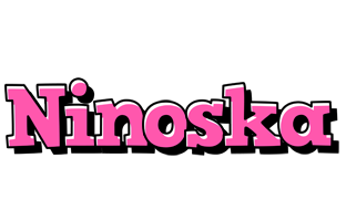 Ninoska girlish logo