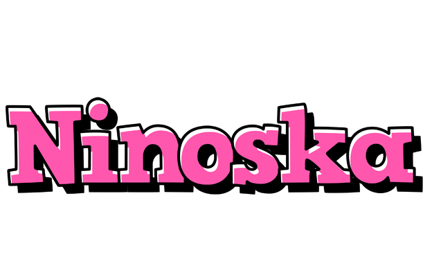 Ninoska girlish logo