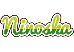 Ninoska golfing logo