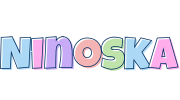 Ninoska pastel logo