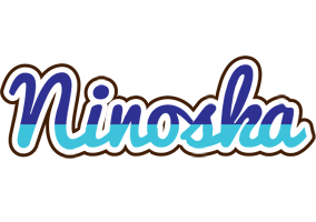 Ninoska raining logo