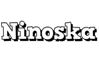 Ninoska snowing logo