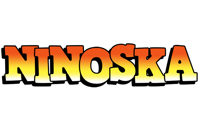Ninoska sunset logo