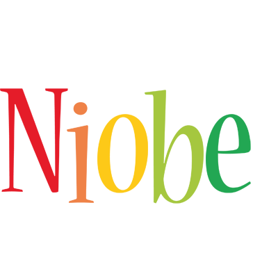 Niobe birthday logo