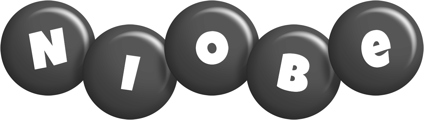 Niobe candy-black logo
