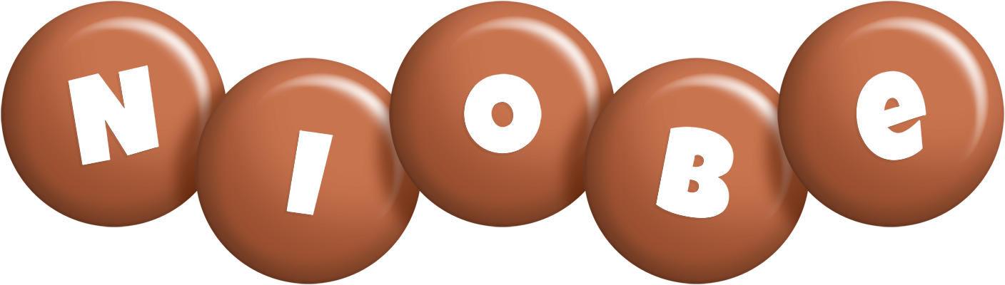 Niobe candy-brown logo