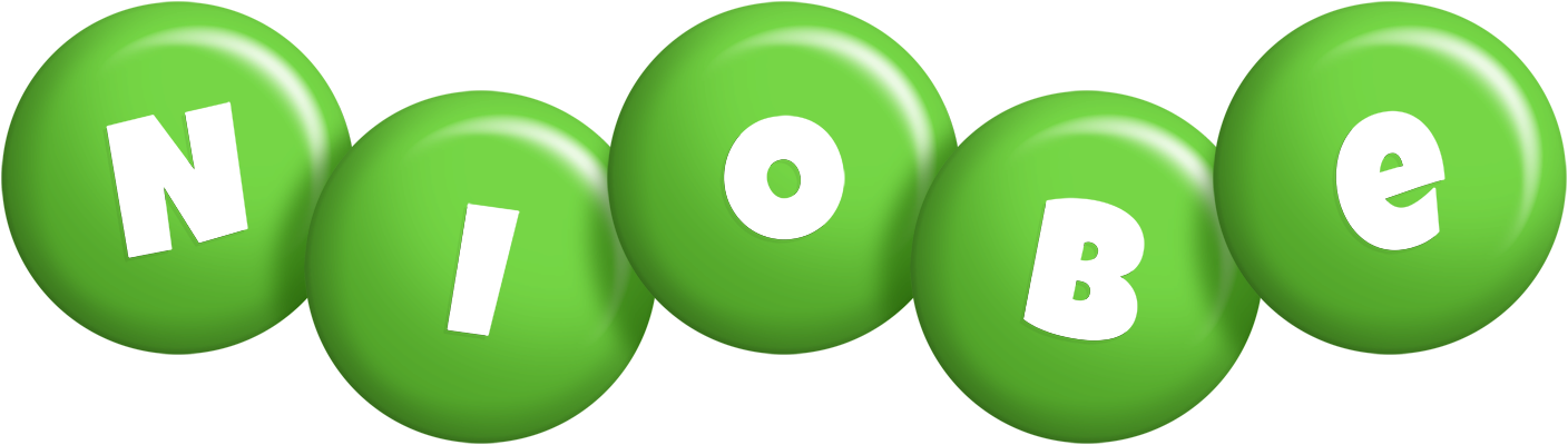 Niobe candy-green logo