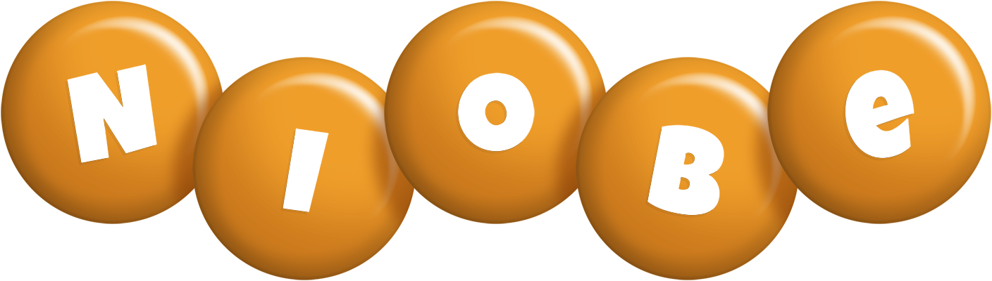 Niobe candy-orange logo