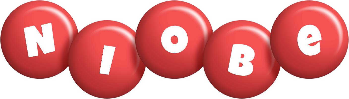 Niobe candy-red logo