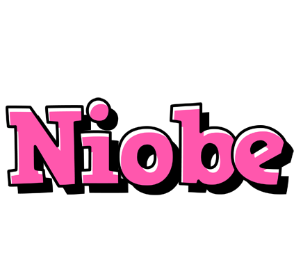 Niobe girlish logo