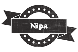 Nipa grunge logo