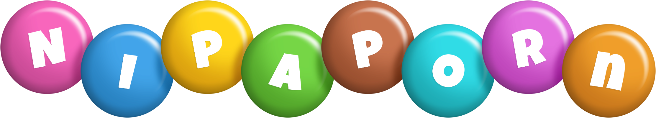Nipaporn candy logo