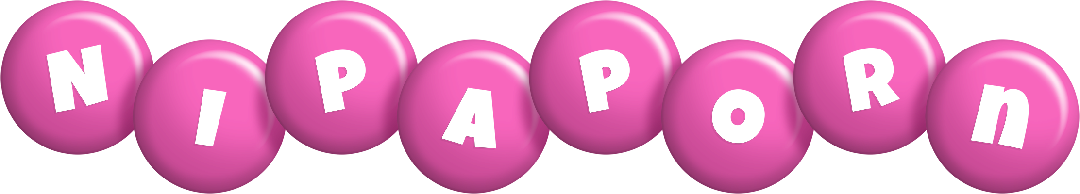 Nipaporn candy-pink logo