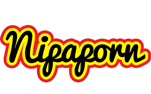 Nipaporn flaming logo