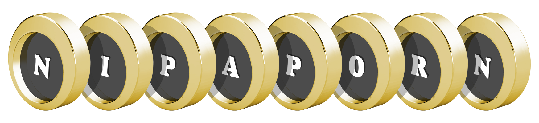 Nipaporn gold logo