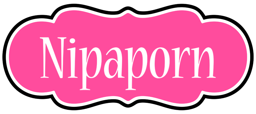 Nipaporn invitation logo