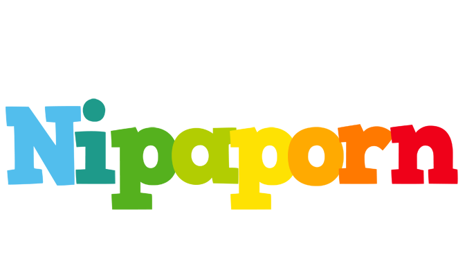 Nipaporn rainbows logo