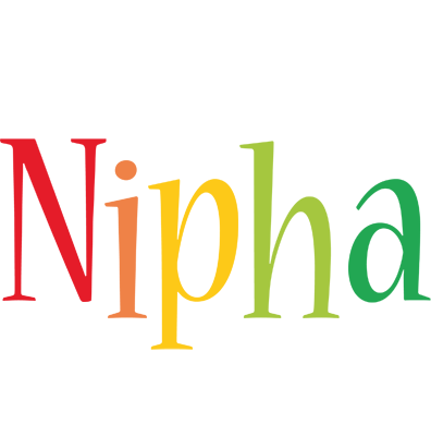 Nipha birthday logo