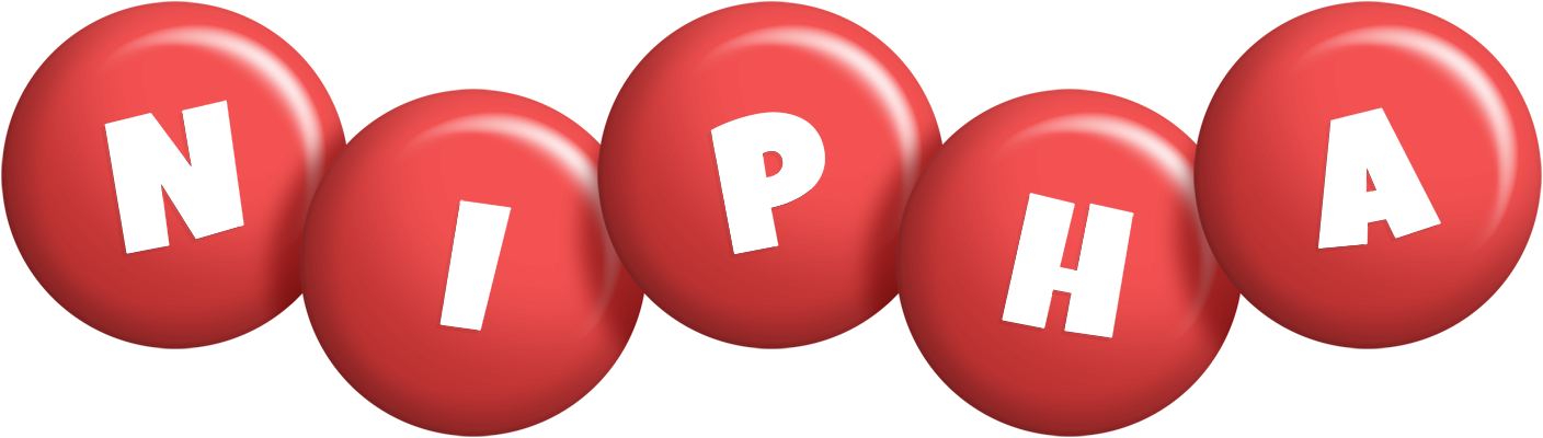 Nipha candy-red logo