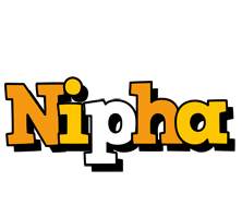 Nipha cartoon logo