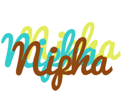 Nipha cupcake logo