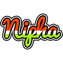 Nipha exotic logo