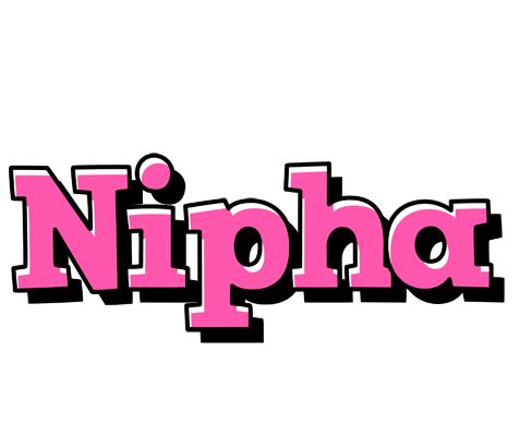 Nipha girlish logo