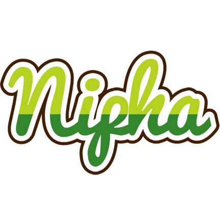 Nipha golfing logo