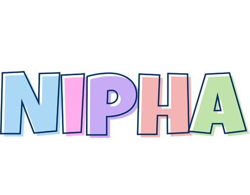 Nipha pastel logo