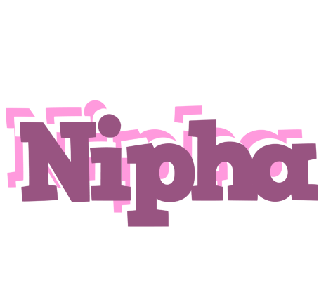 Nipha relaxing logo