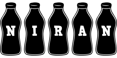 Niran bottle logo