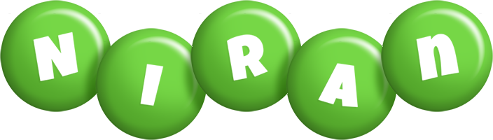 Niran candy-green logo