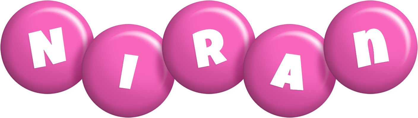 Niran candy-pink logo