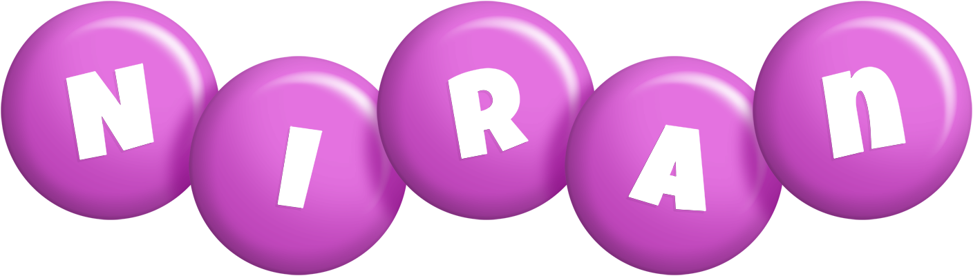 Niran candy-purple logo