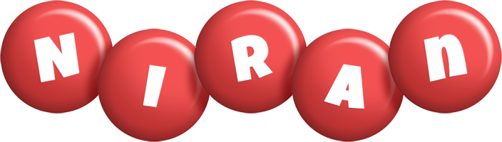 Niran candy-red logo