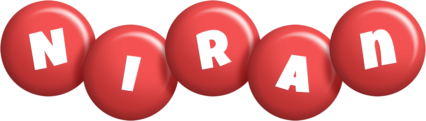 Niran candy-red logo