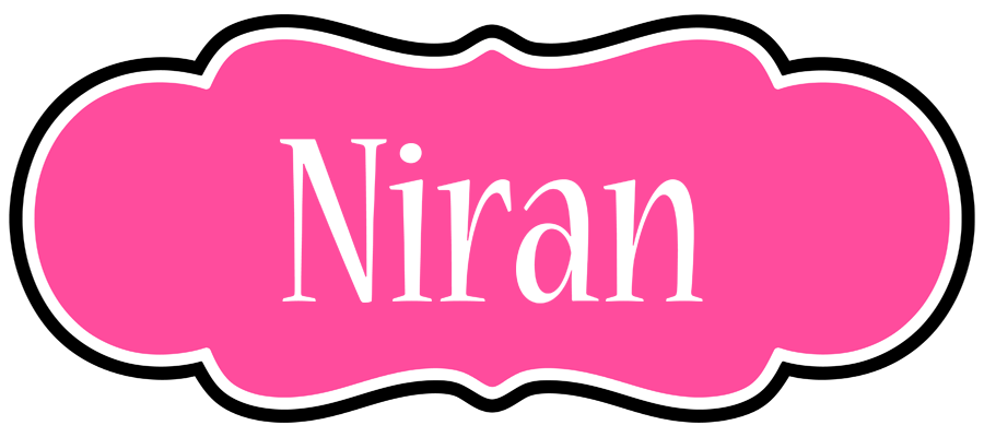 Niran invitation logo