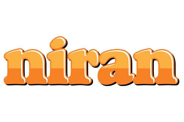Niran orange logo