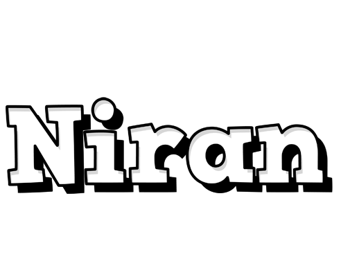 Niran snowing logo