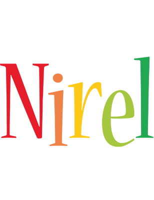 Nirel birthday logo