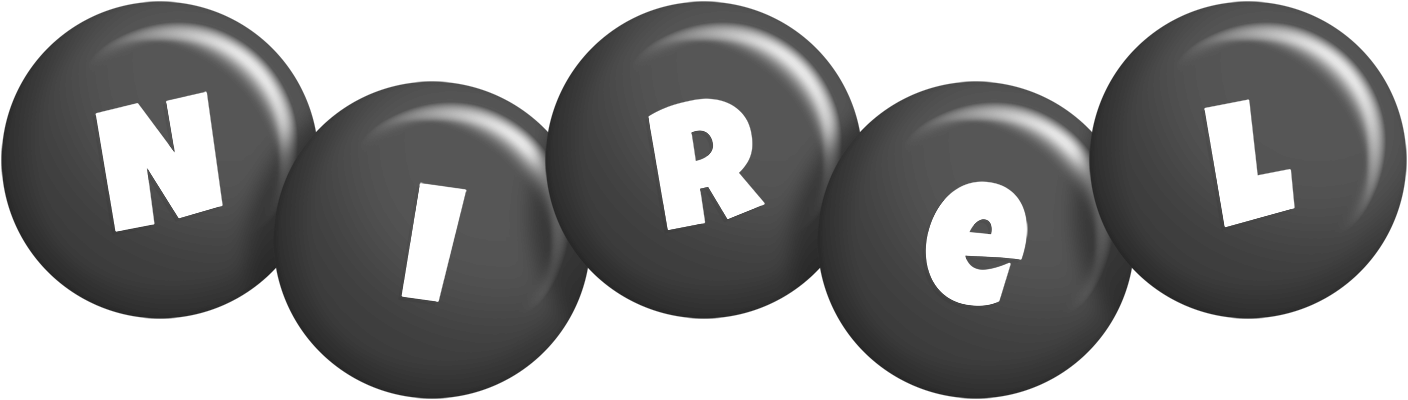 Nirel candy-black logo